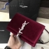 Saint Laurent Kate Tassel Velvet Bag